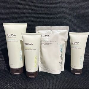 Ahava Skincare Set with Mineral Shower Gel and Body Lotion